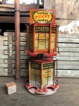 画像1: RARE! Hard to Find!!  Antique CURTISS Advertising "Penny Candy" Tin Store Counter Display (C067) (1)