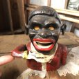 画像10: Vintage Black Man Cast Iron Coin Bank (C066)