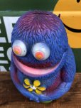 画像4: 70s Vintage Play Pal Blue Hippie Monster Coin Bank Pink (C068)