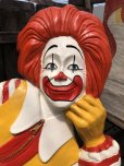 画像4: Hard to Find ! Rare ! 70s Vintage McDonald's Ronald Wall Sculpture Statue (C070)