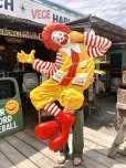 画像1: Hard to Find ! Rare ! 70s Vintage McDonald's Ronald Wall Sculpture Statue (C070) (1)