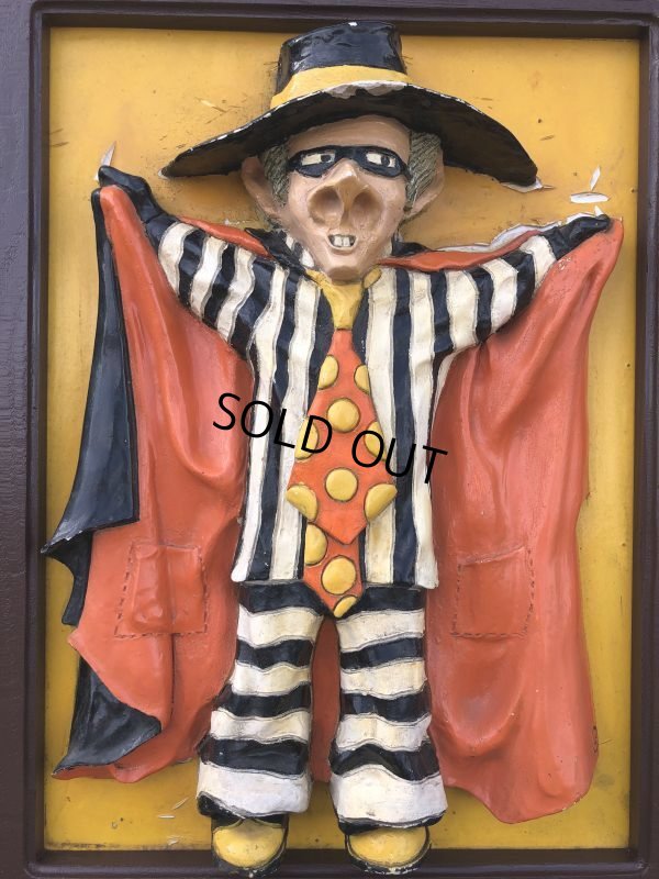 画像5: 70s Vintage McDonald's Wall Statue Store Display Set (T947)