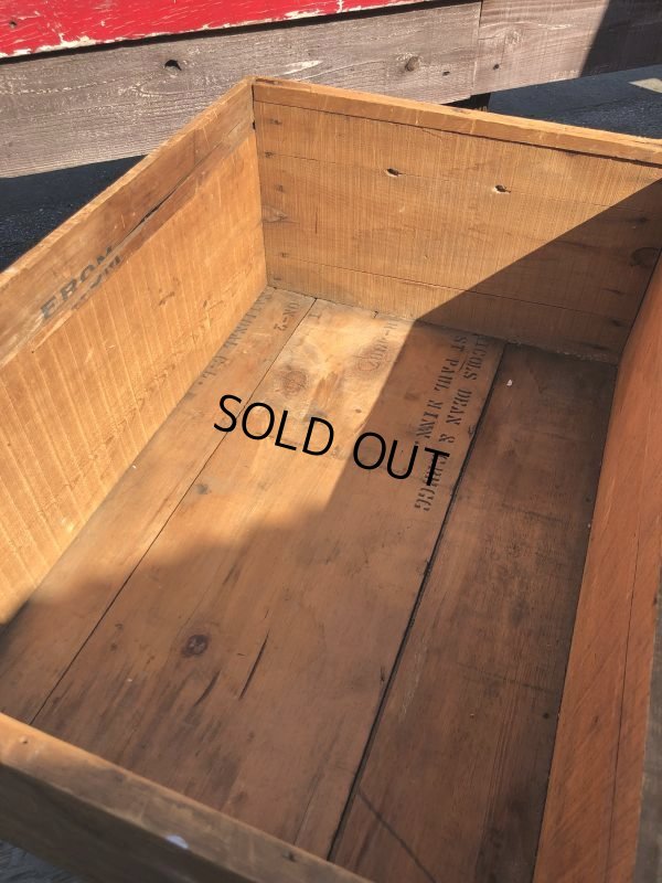 画像16: RARE!  30s Antique Champion Spark Plug Dealer Delivery Wooden Crate (C074)