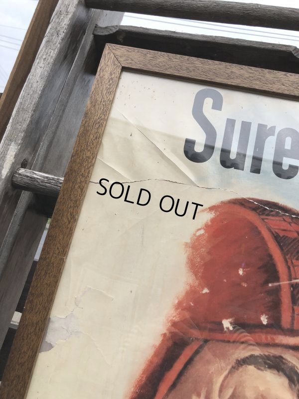 画像9: 【店舗引き取り限定】 Vintage Champion Spark Plugs Advertising Store Display Poster Sign (C077)