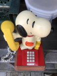 画像8: 70s Vintage Telephone Snoopy And Woodstock (C075) (8)