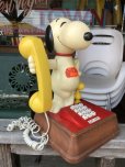 画像11: 70s Vintage Telephone Snoopy And Woodstock (C075) (11)