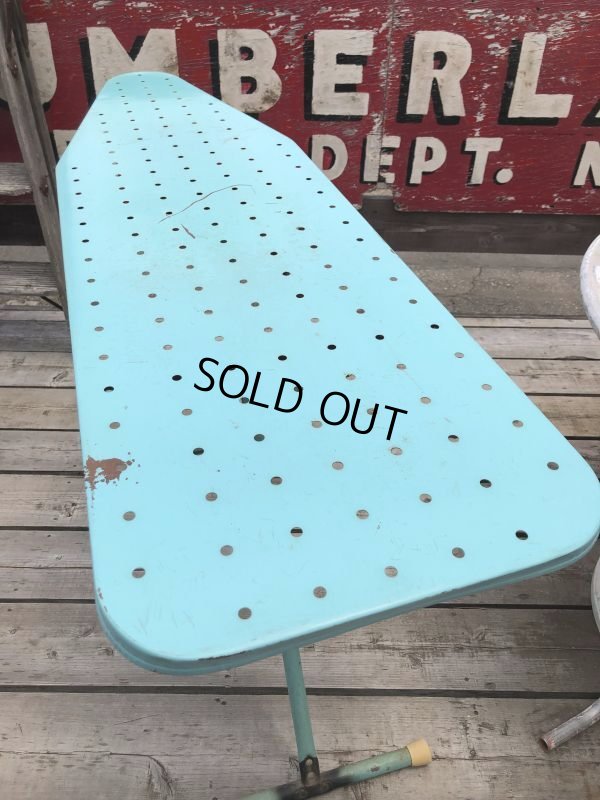 画像20: Vintage Metal Ironing Board Table (C078)