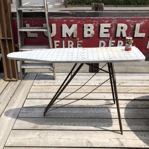 画像2: Vintage Metal Ironing Board Table (C079)