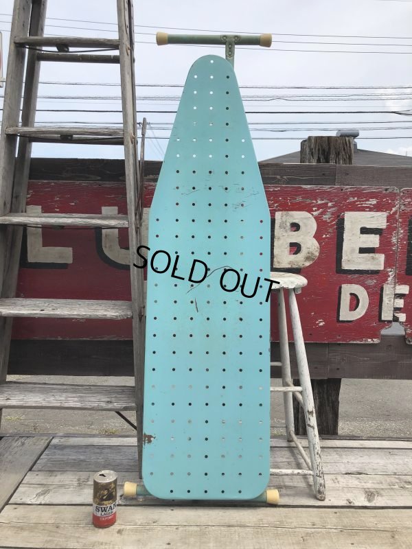 画像23: Vintage Metal Ironing Board Table (C078)
