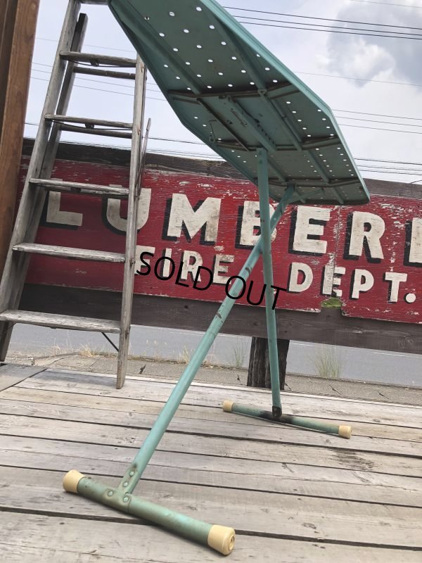 画像15: Vintage Metal Ironing Board Table (C078)
