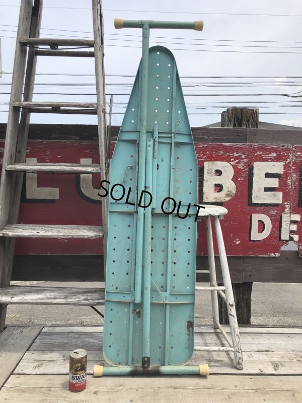 画像24: Vintage Metal Ironing Board Table (C078)