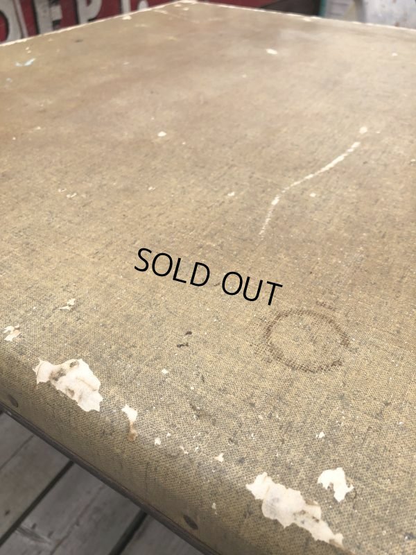 画像10: Vintage Metal Folding Table (C080)