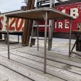 画像3: Vintage Metal Folding Table (C087)