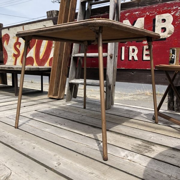 画像3: Vintage Metal Folding Table (C088)