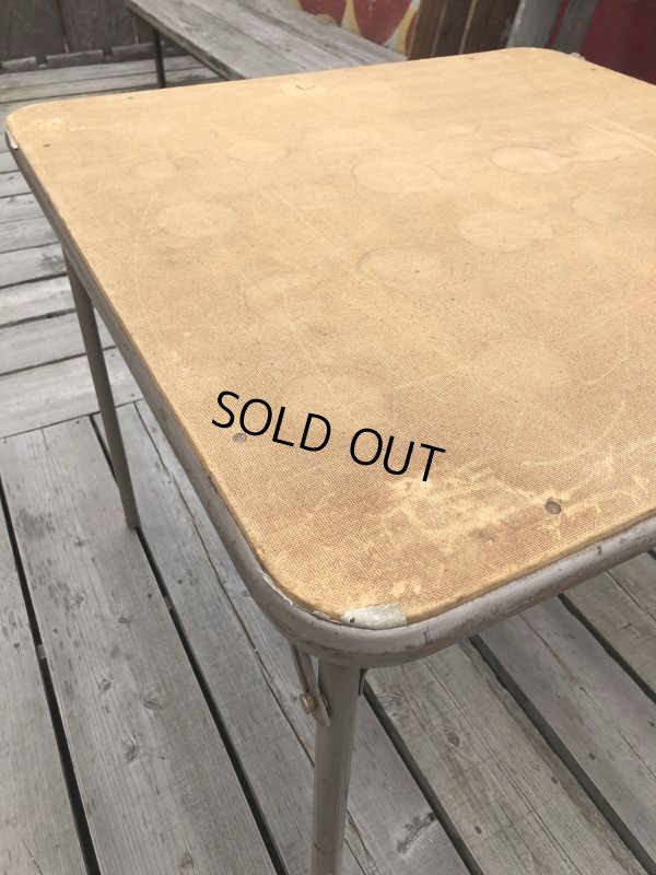 画像8: Vintage Metal Folding Table (C084)