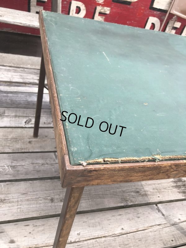 画像5: Vintage Wood Folding Table (C089)
