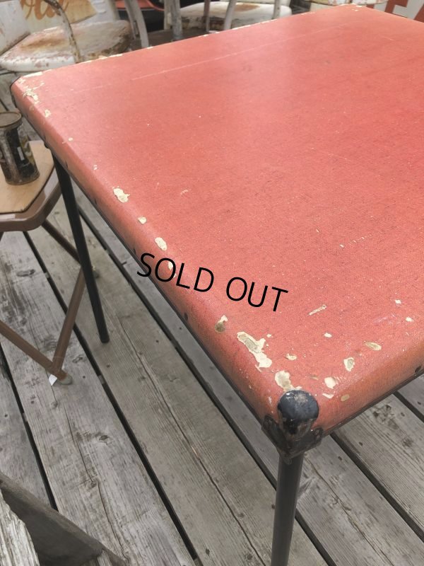 画像6: Vintage Metal Folding Table (C082)