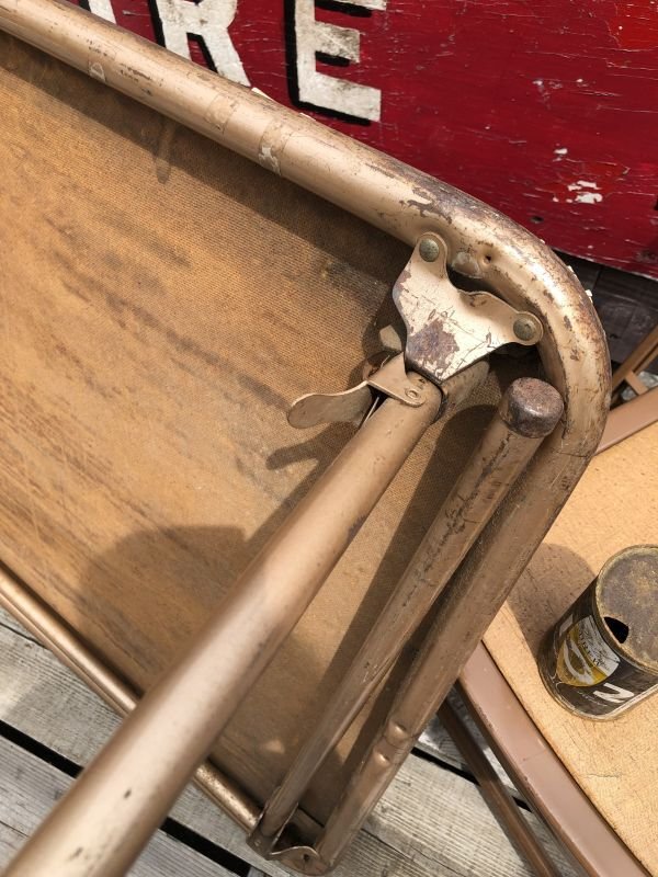 画像17: Vintage Metal Folding Table (C088)