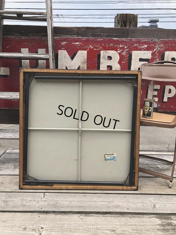 画像12: Vintage Metal Folding Table (C082)