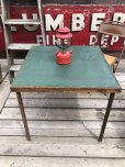 画像1: Vintage Wood Folding Table (C089) (1)