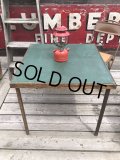 Vintage Wood Folding Table (C089)
