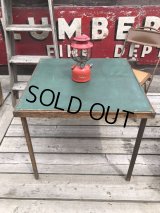 Vintage Wood Folding Table (C089)
