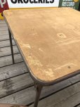 画像7: Vintage Metal Folding Table (C084)