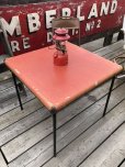 画像2: Vintage Metal Folding Table (C082) (2)