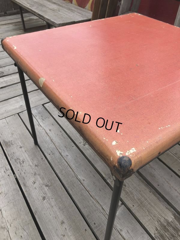 画像8: Vintage Metal Folding Table (C082)