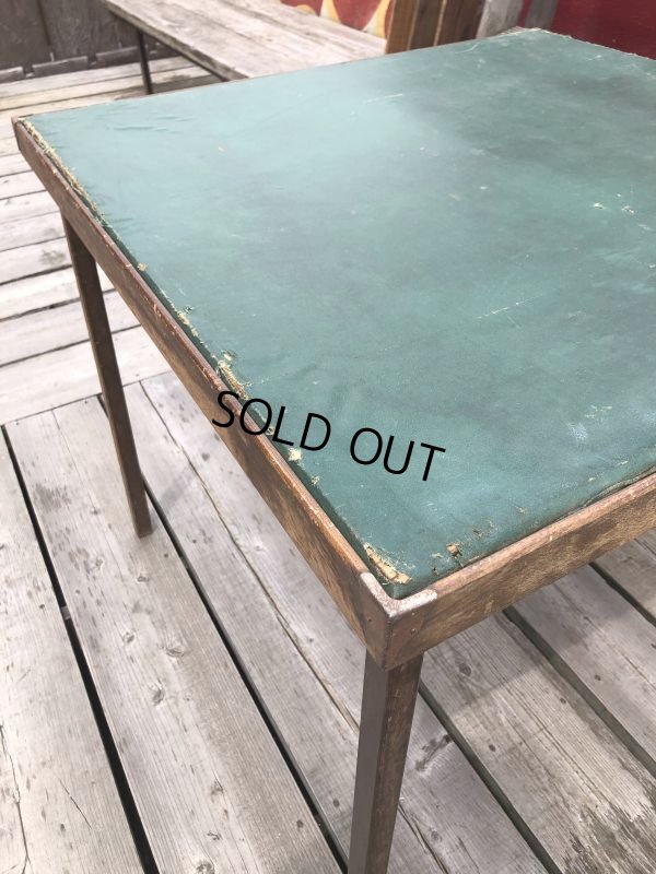 画像8: Vintage Wood Folding Table (C089)