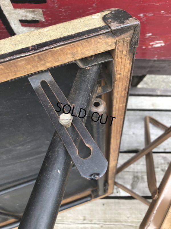 画像14: Vintage Metal Folding Table (C080)