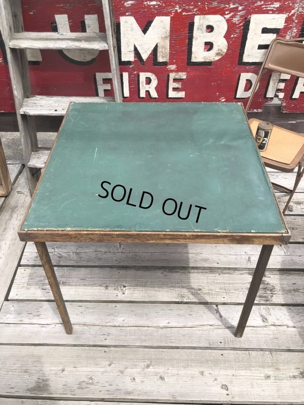 画像4: Vintage Wood Folding Table (C089)