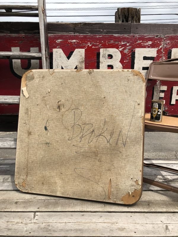 画像13: Vintage Metal Folding Table (C088)