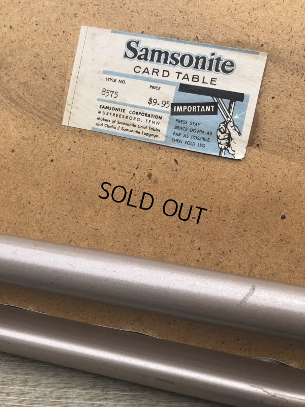 画像14: Vintage Metal Folding Table (C085)