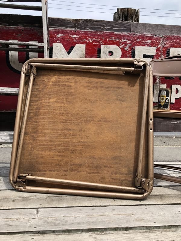 画像14: Vintage Metal Folding Table (C088)