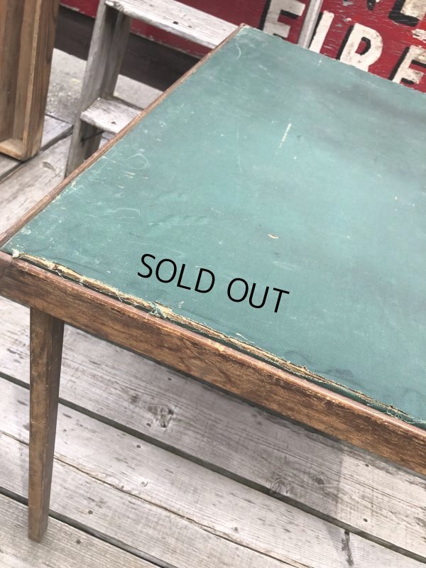 画像9: Vintage Wood Folding Table (C089)