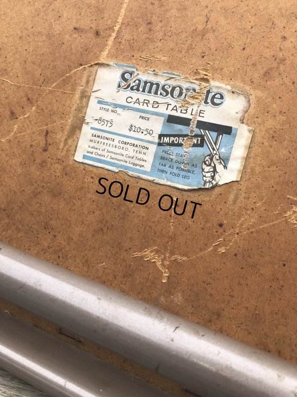 画像14: Vintage Metal Folding Table (C084)