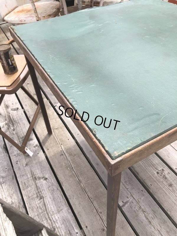 画像6: Vintage Wood Folding Table (C089)
