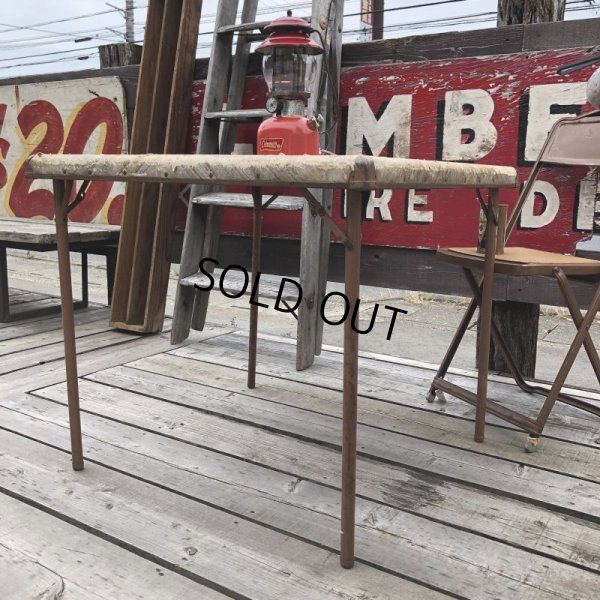 画像3: Vintage Metal Folding Table (C081)