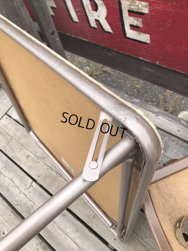 画像17: Vintage Metal Folding Table (C085)