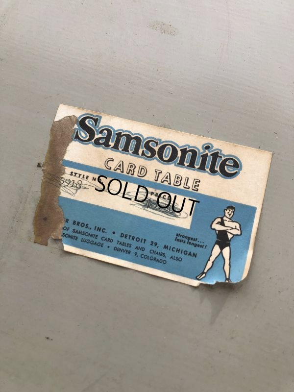 画像13: Vintage Metal Folding Table (C082)