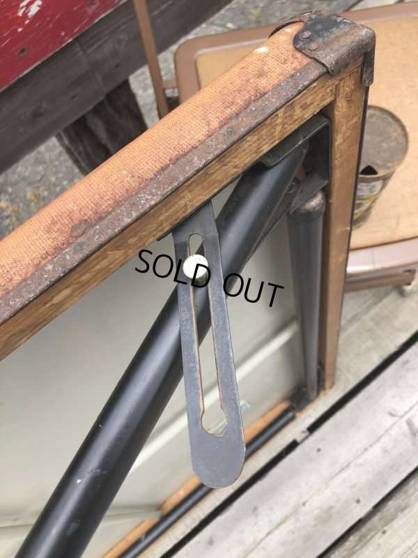 画像15: Vintage Metal Folding Table (C082)