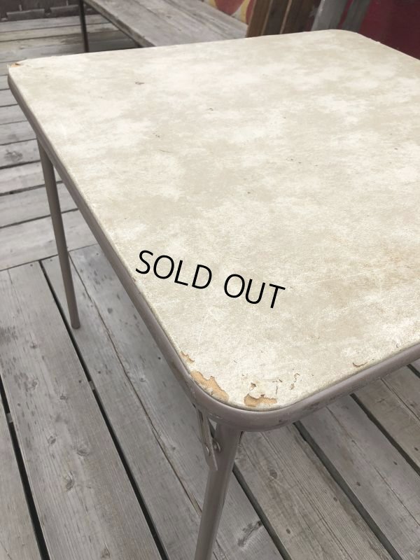 画像8: Vintage Metal Folding Table (C085)