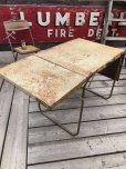 画像19: Vintage Metal Folding Table (C090)