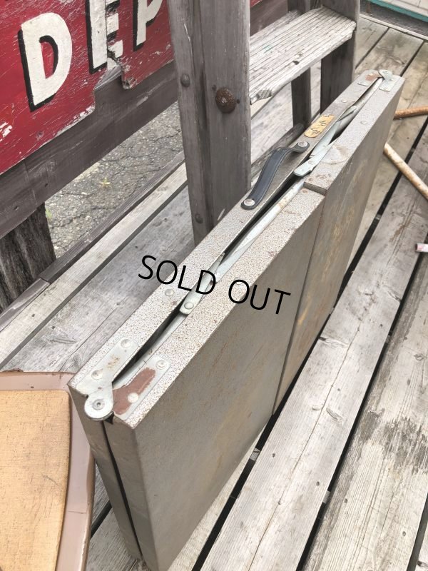 画像5: Vintage Metal Folding Table (C091)