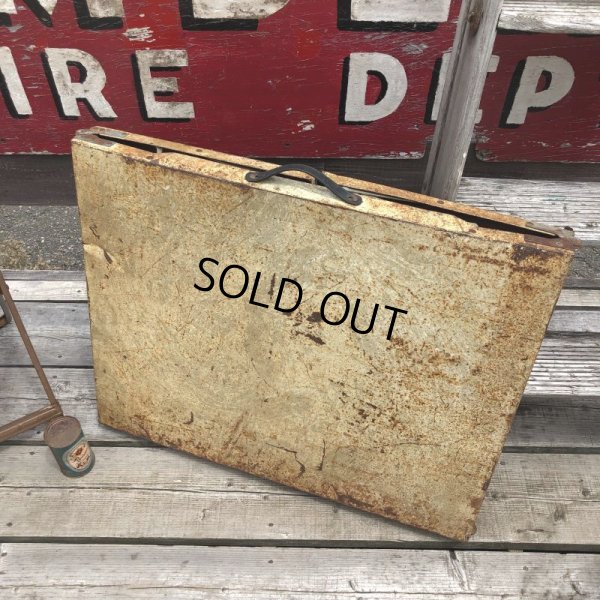 画像3: Vintage Metal Folding Table (C090)