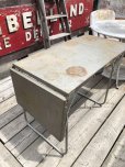 画像12: Vintage Metal Folding Table (C091)