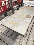 画像10: Vintage Metal Folding Table (C091)