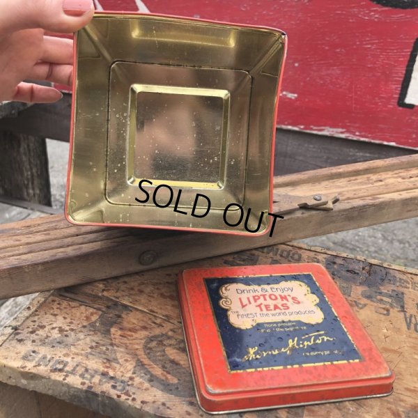 画像6: Vintage Tin Can LIPTON TEA (B929)