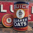 画像1: Vintage Tin Can QUICK QUAKER OATS 1990 (B936) (1)